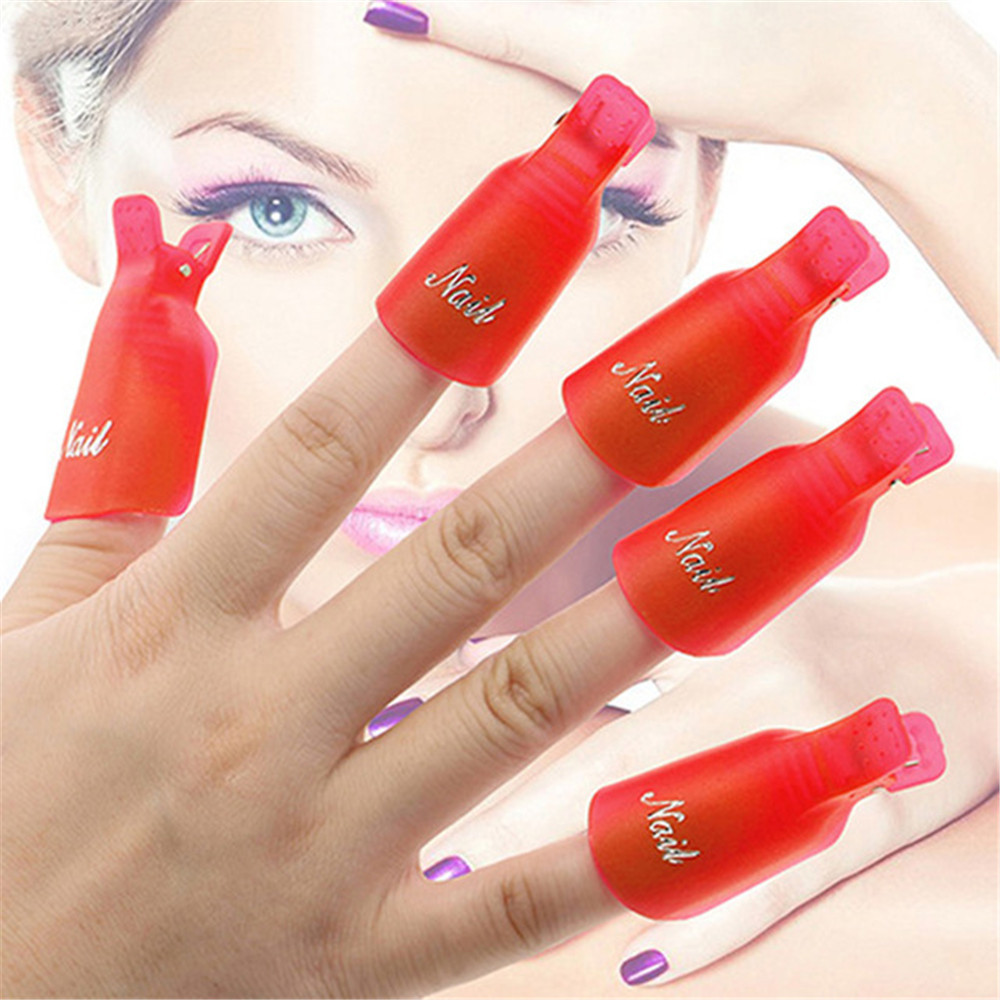 Gel Nail Polish - 10 pieces Nail Art Soak off