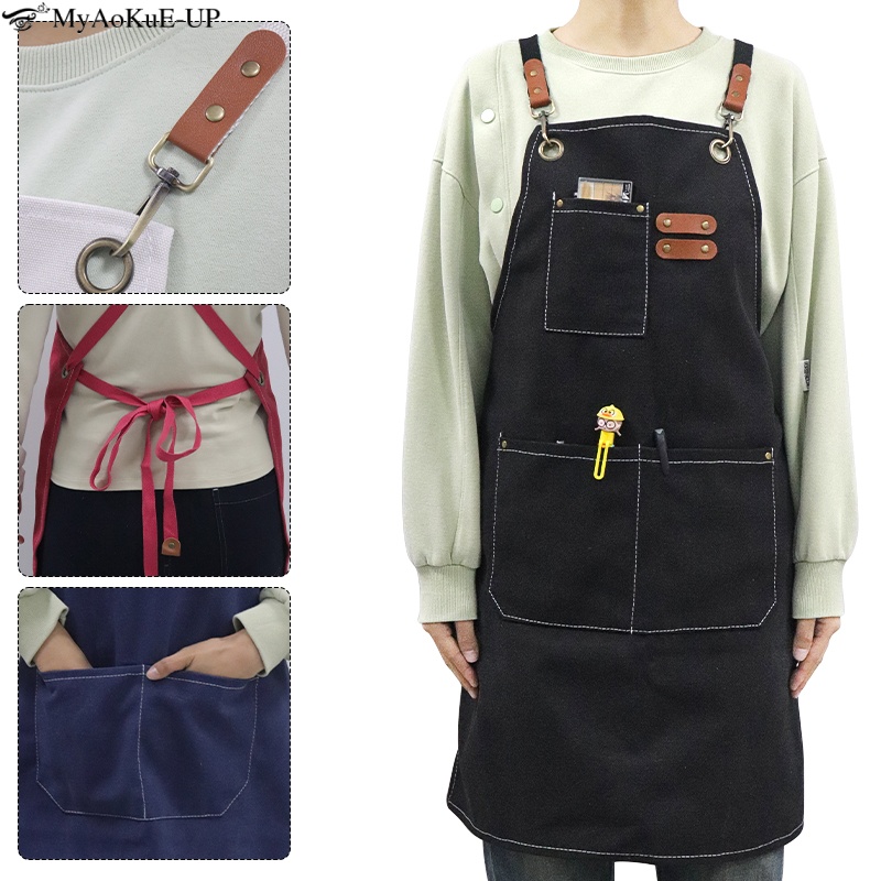 Beauty Works Makeup - 1pcs Eyelash Extension Canvas Apron Salon