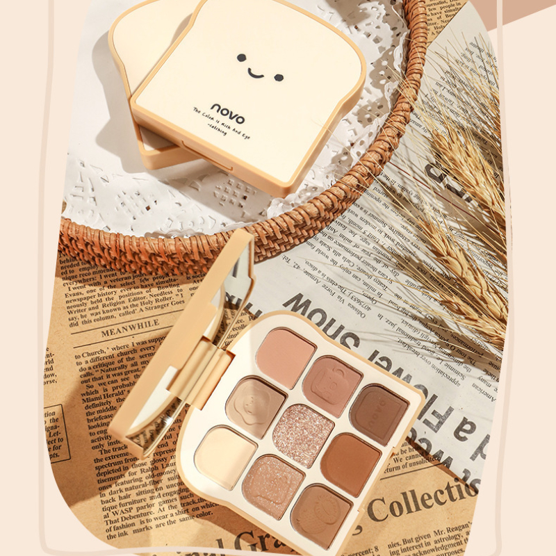 Beauty Makeup Novo - NOVO Toast 9 Colors Matte Eyeshadow
