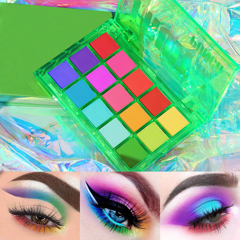 Beauty Makeup Palette - 15 Colors Eyeshadow Palette Set Colorful
