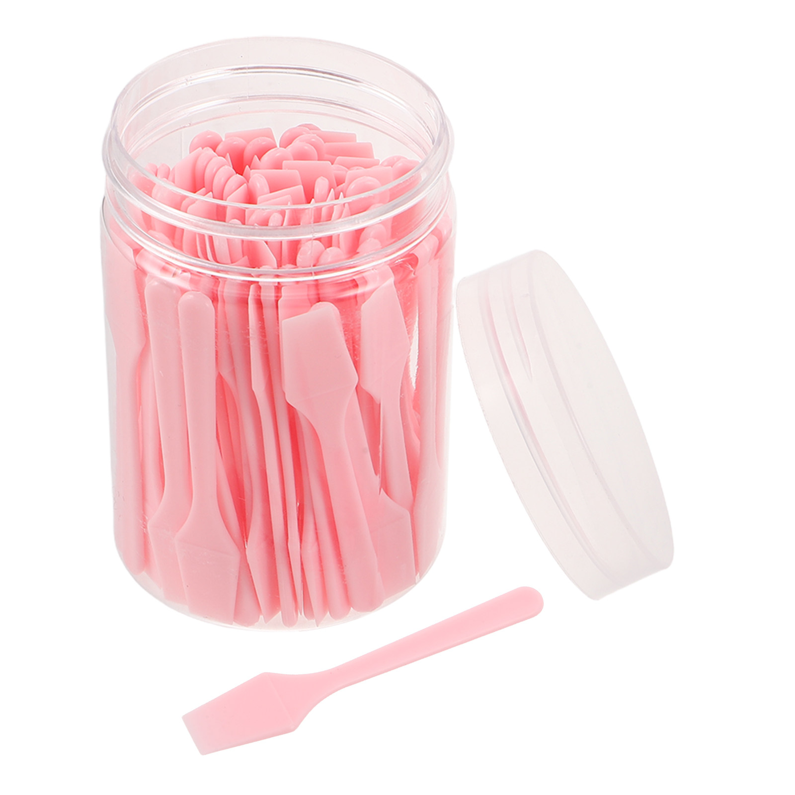 Beauty Makeup Cream - 100Pcs Facial Mask Spatulas Plastic Care