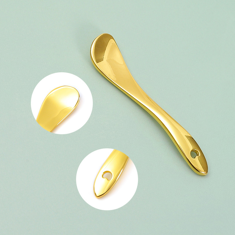 Beauty Makeup Cream - Metal Cosmetic Skincare Spatula, Mini Mask