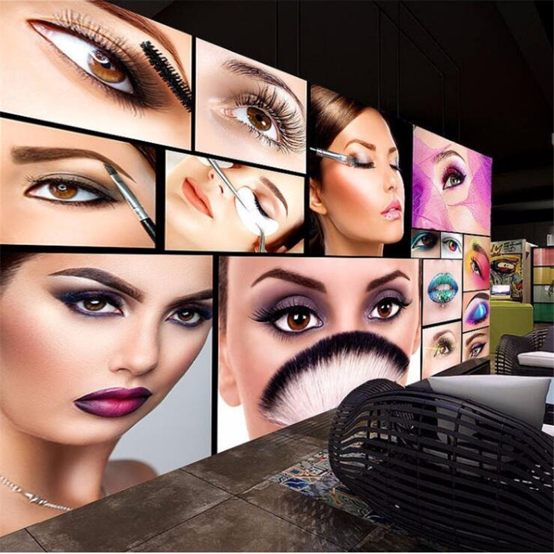 Beauty Makeup Images - Custom photo wallpaper 3D murals make-up
