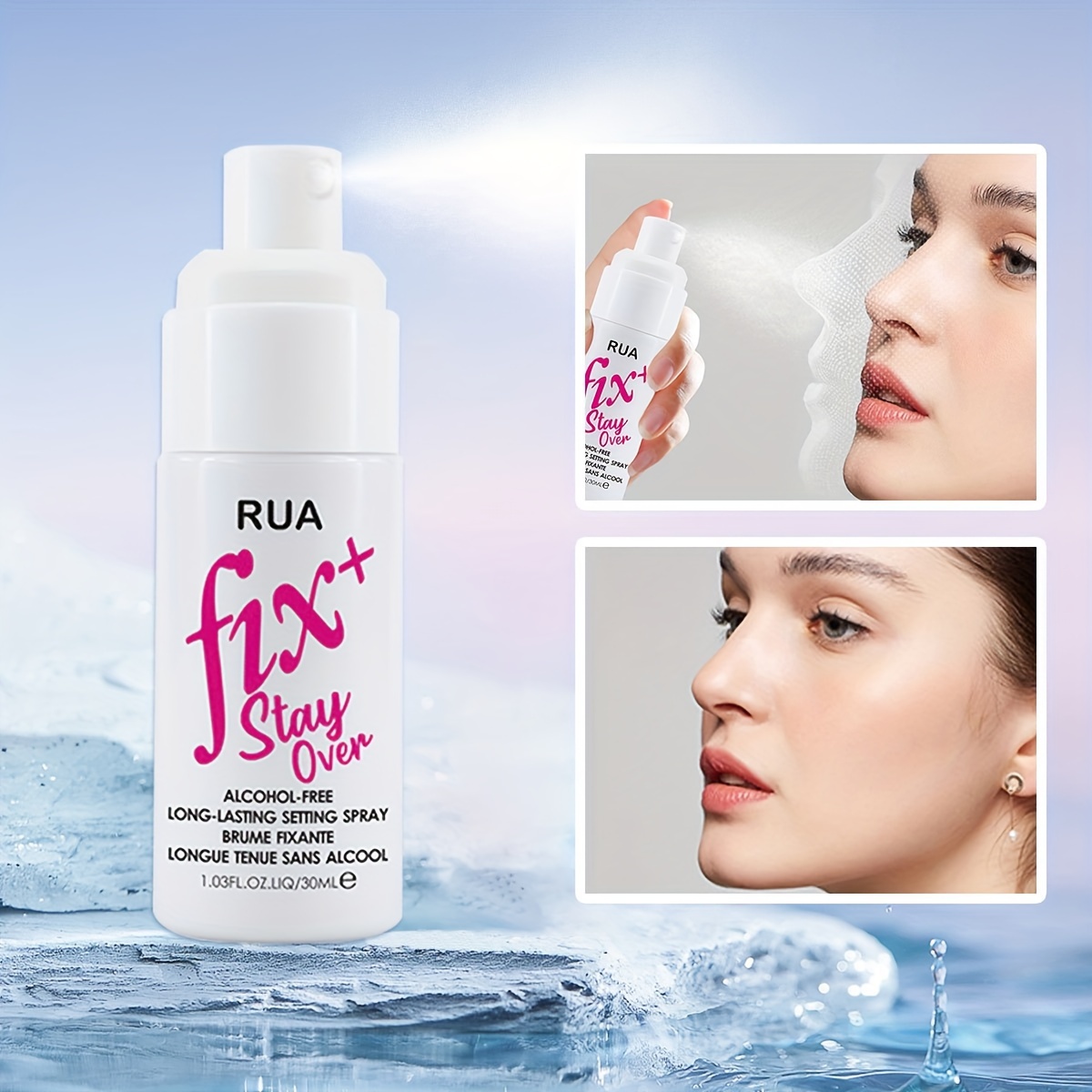 Makeup Fixing Mist - Setting spray Lasting setting Oil control