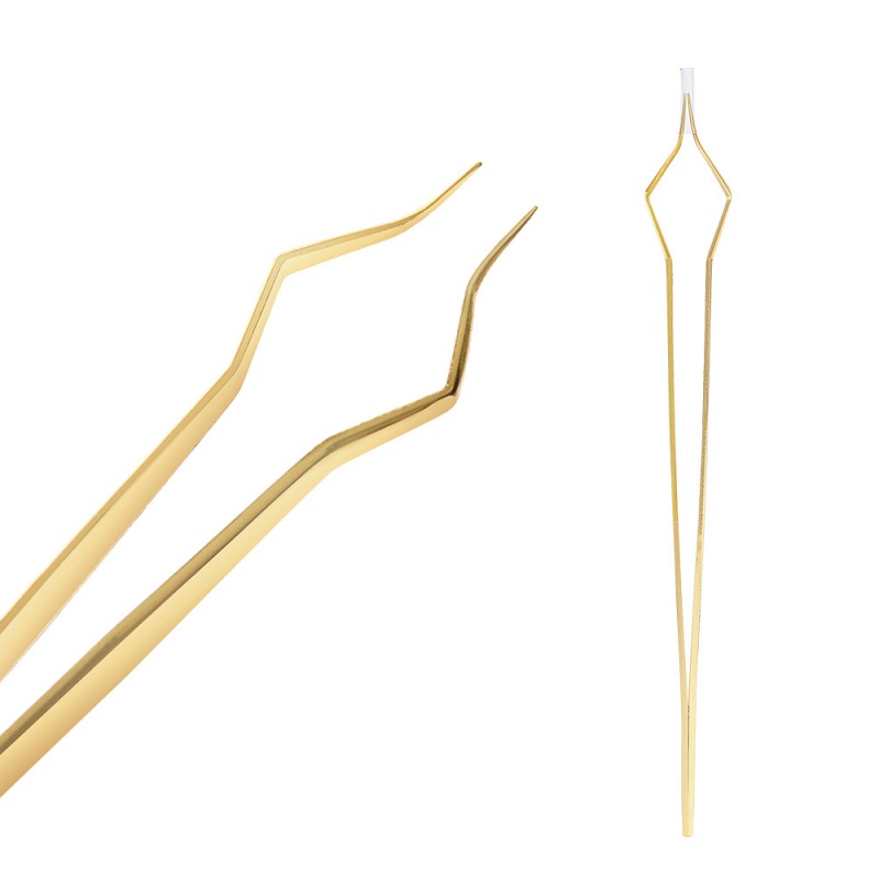 Beauty Makeup Tips - New Lash Extension Tweezers Anti slip