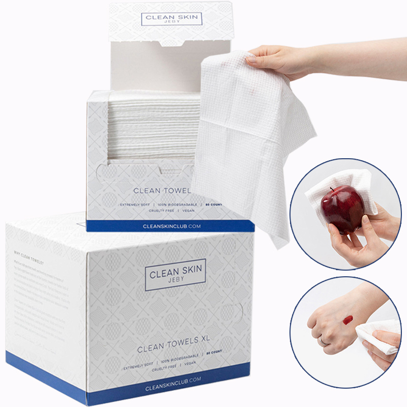 Beauty Makeup Remover - 50pcs/Box Thickeneded Face Clean Towels,Beauty Makeup