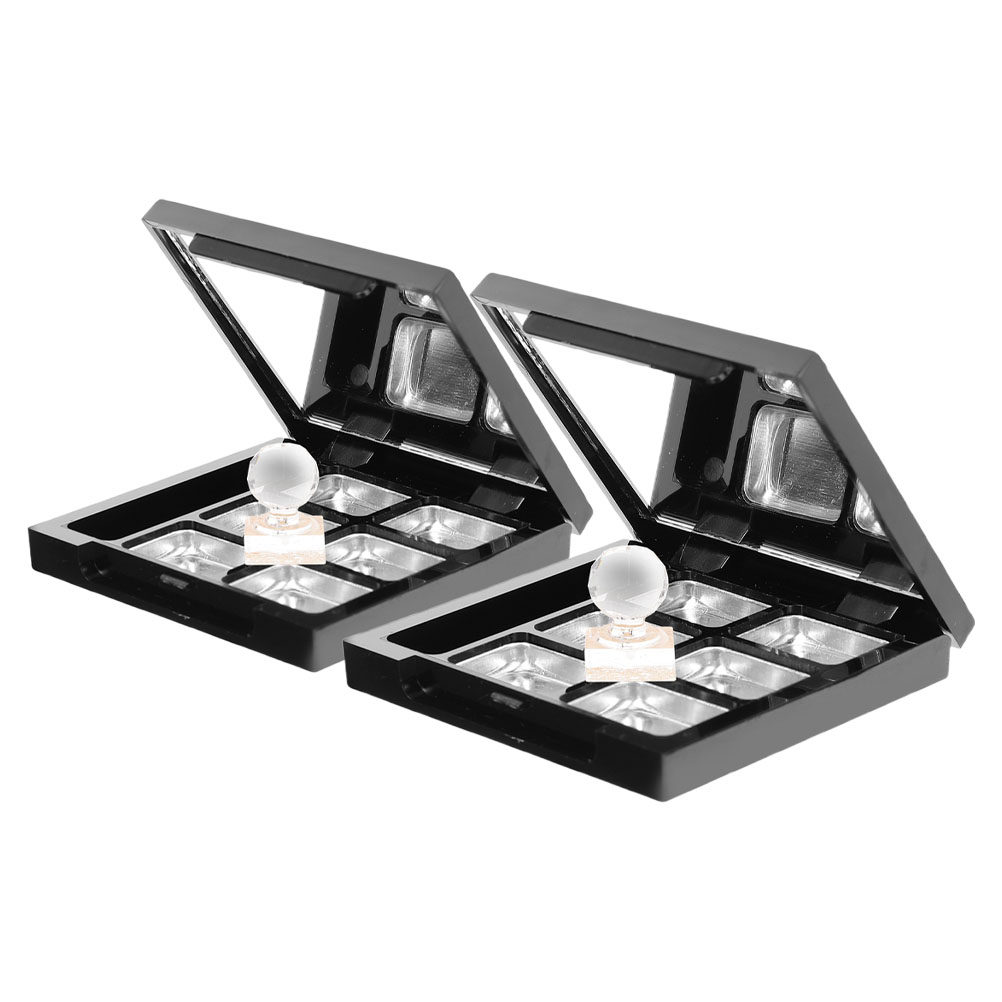 Eyeshadow Palette - 2Sets Empty Lipstick Eyeshadow Palette DIY