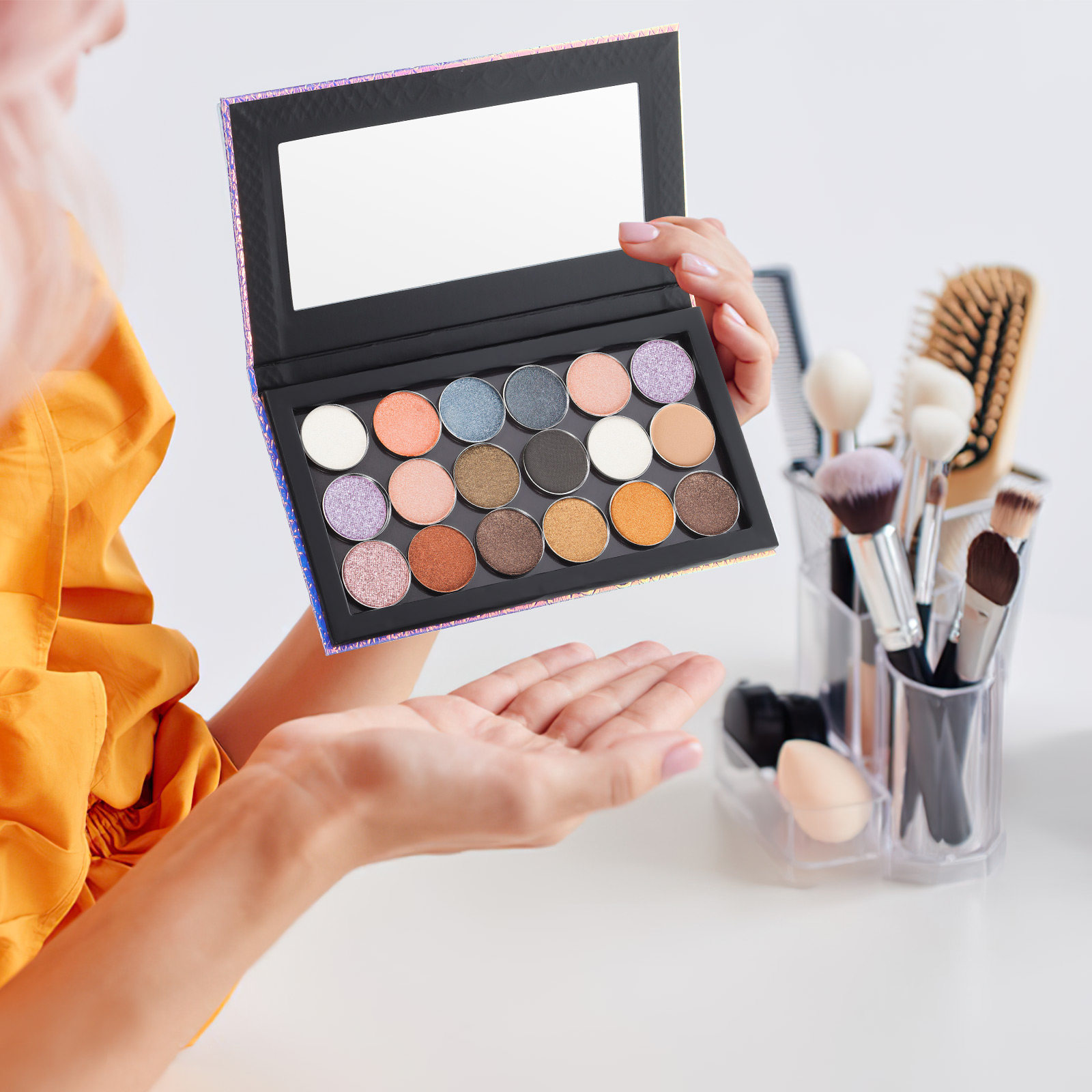 1Set Magnetic Makeup Palette E - Eyeshadow Palette 评论和价格