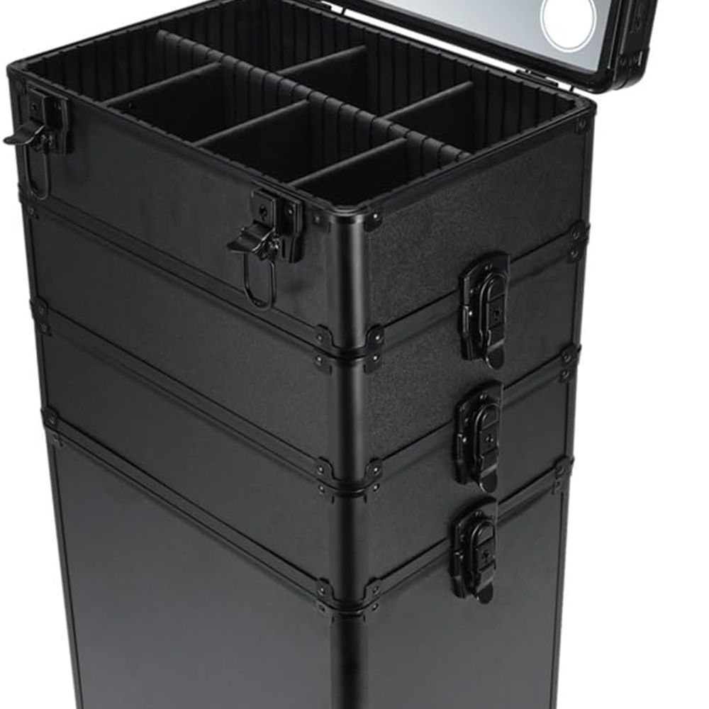 4-in-1 Makeup Train Case with  - Makeup And Beauty 评论和价格