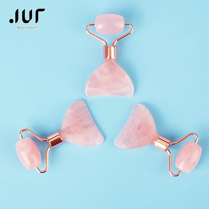 Double Head Crystal Jade Rolle - Jade Roller Gua Sha 评论和价格