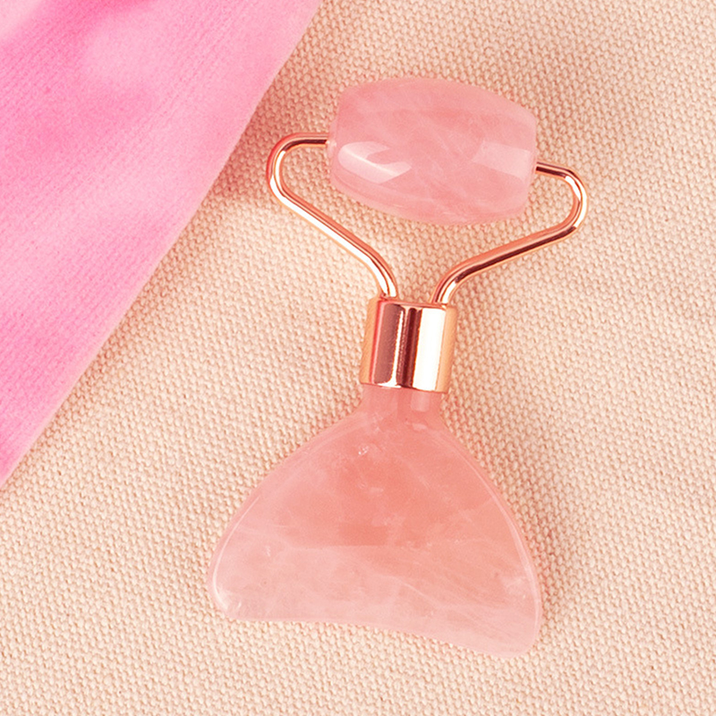 Double Head Crystal Jade Rolle - Jade Roller Gua Sha 评论和价格