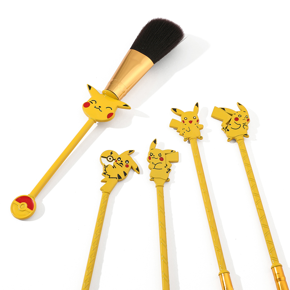 5pcs/set Pokemon Pikachu Makeu - Beauty No Makeup 评论和价格