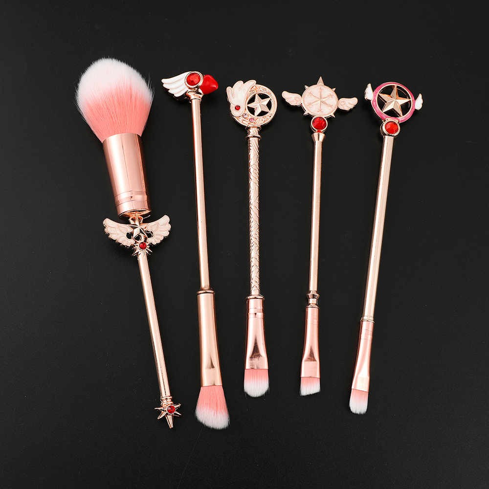 Sailor Moon Makeup Brushes Set - Beauty No Makeup 评论和价格