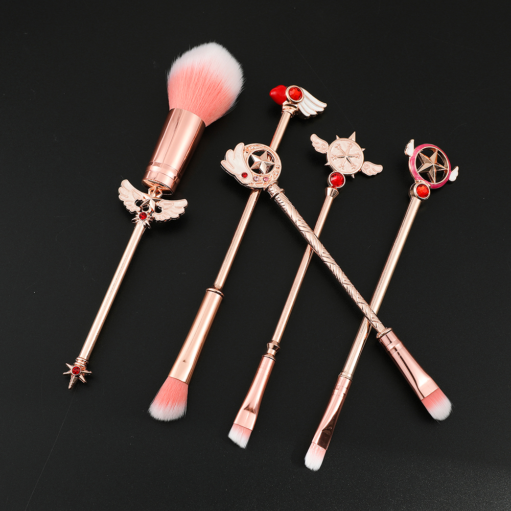 Sailor Moon Makeup Brushes Set - Beauty No Makeup 评论和价格