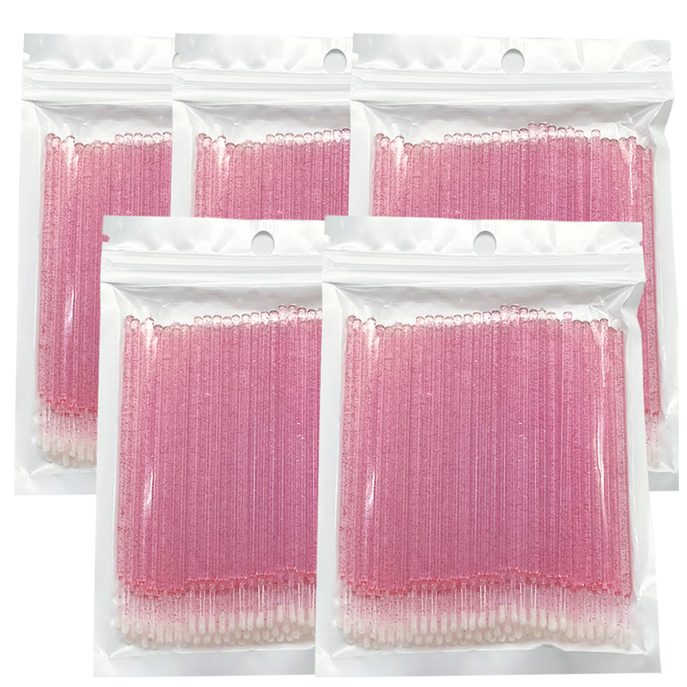 100pcs Eyelash Cleaning Brushe - Beauty Makeup Remover 评论和价格
