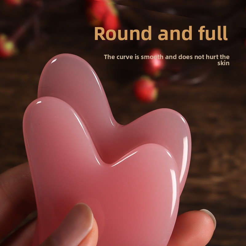 Natural Stone GuaSha Jade Faci - Jade Roller Gua Sha 评论和价格