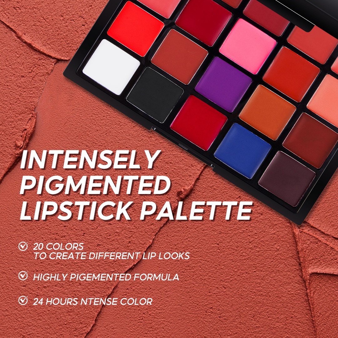IMAGIC 20 Colors Lipstick Pale - Beauty Makeup Images 评论和价格