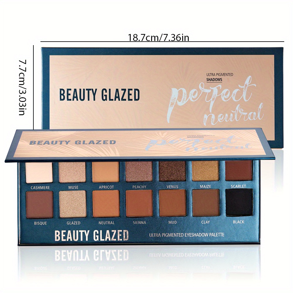 BEAUTY GLAZED 14 Colors Eyesha - Beauty Makeup Palette 评论和价格