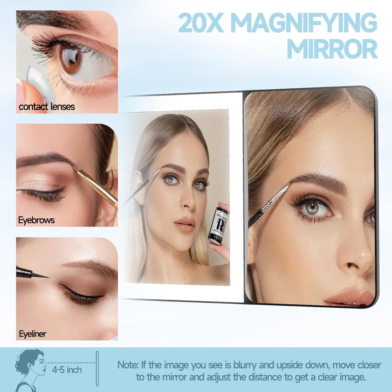 Car Visor Vanity Mirror with L - Beauty Makeup Images 评论和价格