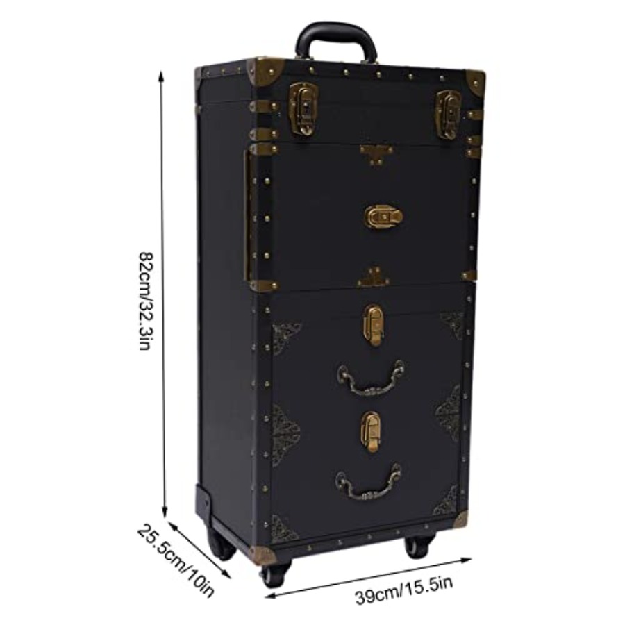 Rolling Lockable Makeup Train  - Makeup And Beauty 评论和价格