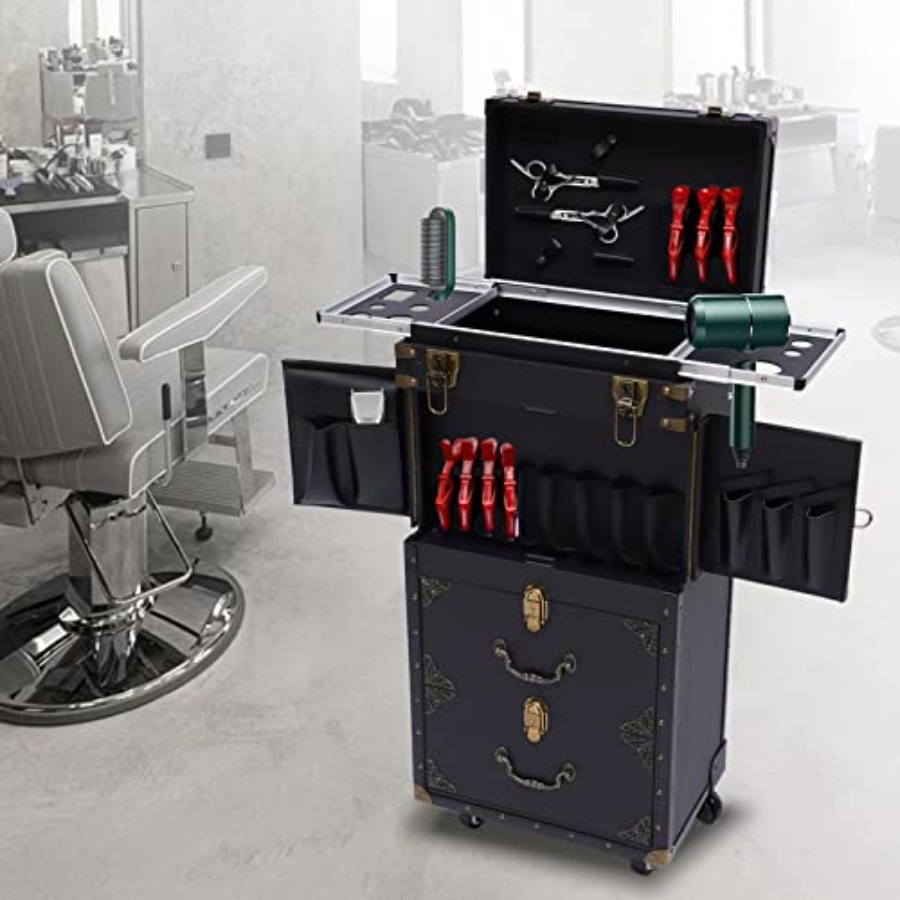 Rolling Lockable Makeup Train  - Makeup And Beauty 评论和价格