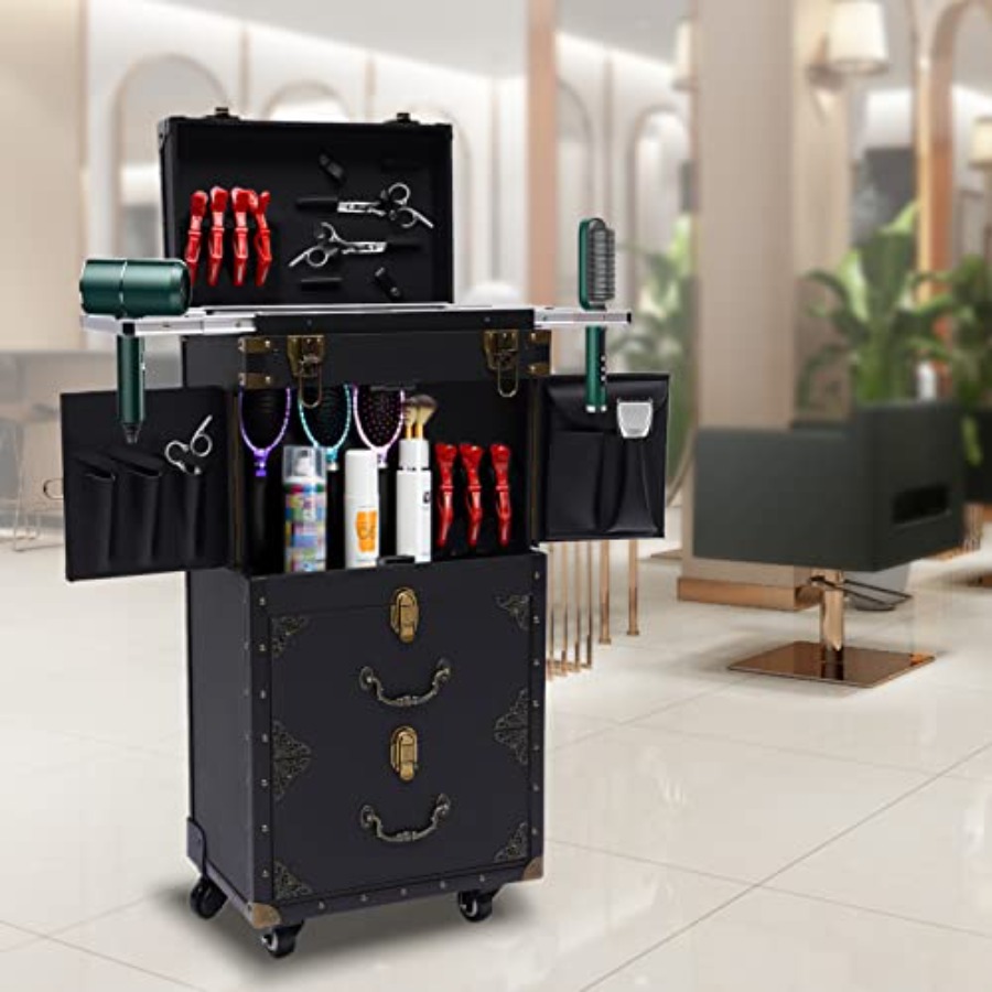 Rolling Lockable Makeup Train  - Makeup And Beauty 评论和价格