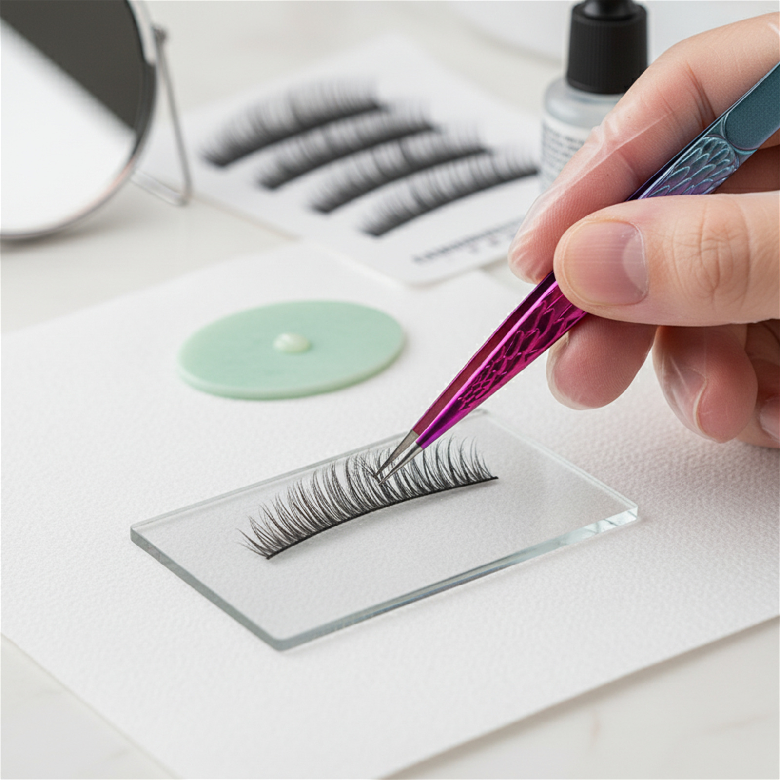High Precision Lash Tweezers S - Beauty Makeup Tips 评论和价格