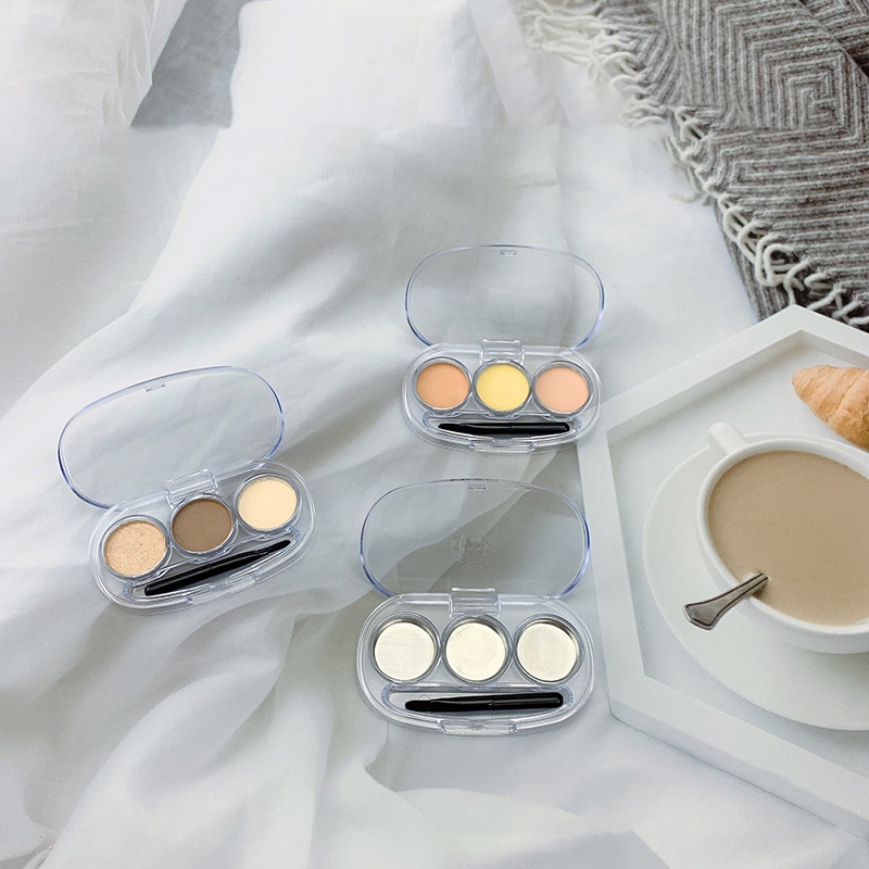 【3In1 Makeup Aluminum Palette  - Beauty Makeup Palette 评论和价格