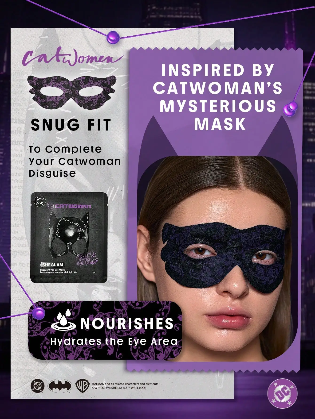 Midnight Veil Eye Mask Brand B - Beauty Makeup For Girl 评论和价格
