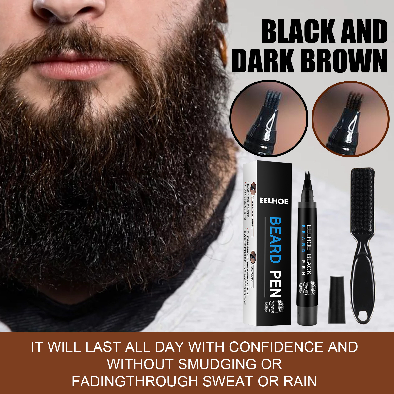 Beard Fillering Pen Kit Thicke - Makeup And Beauty 评论和价格