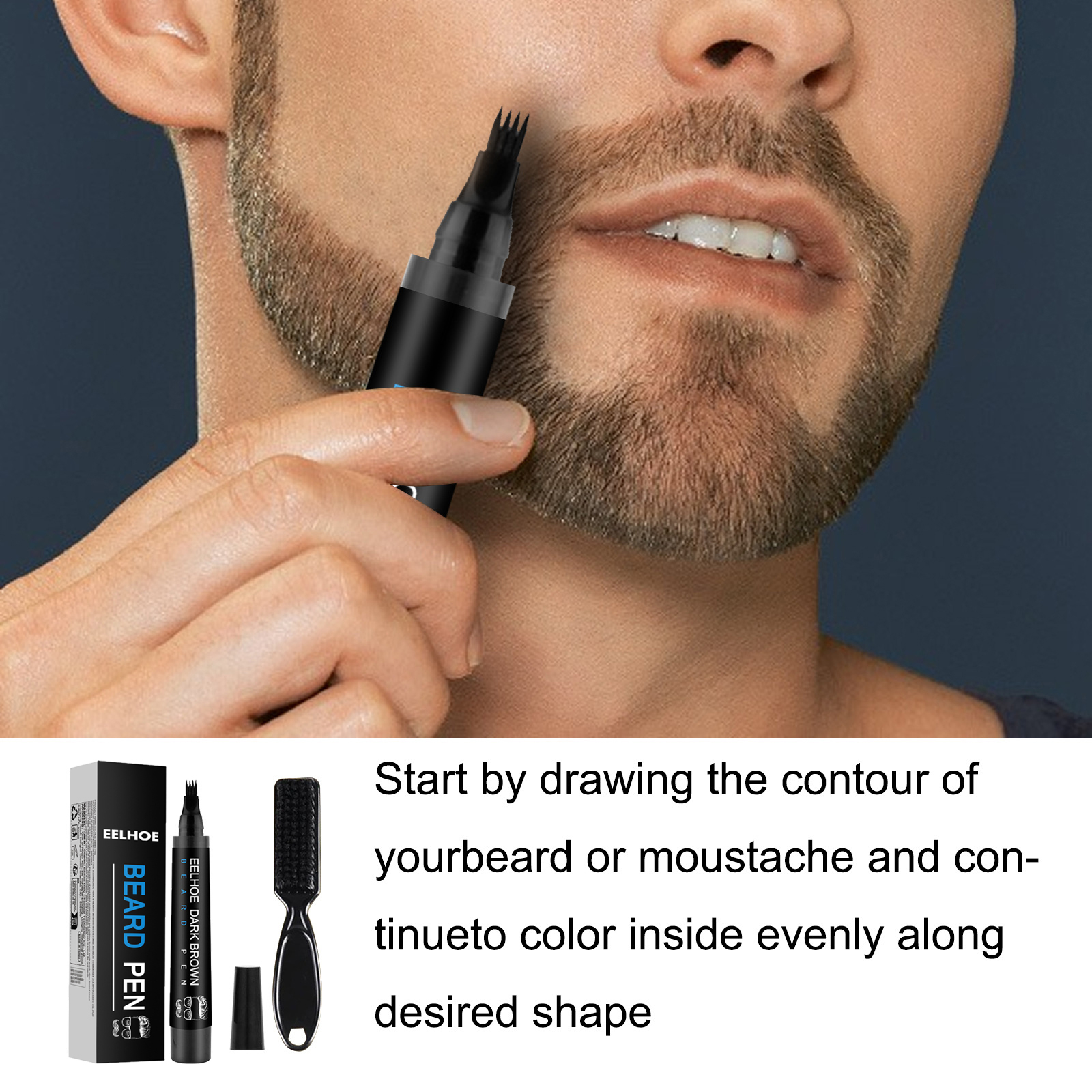 Beard Fillering Pen Kit Thicke - Makeup And Beauty 评论和价格