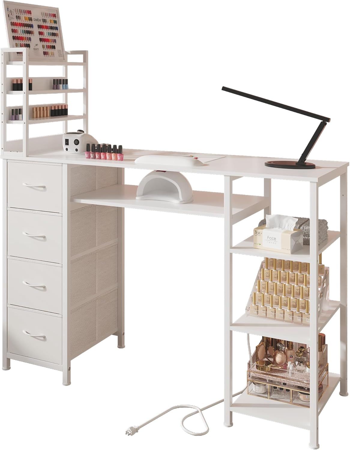 Manicure Table Nail Desk for N - Beauty Makeup Workshop 评论和价格