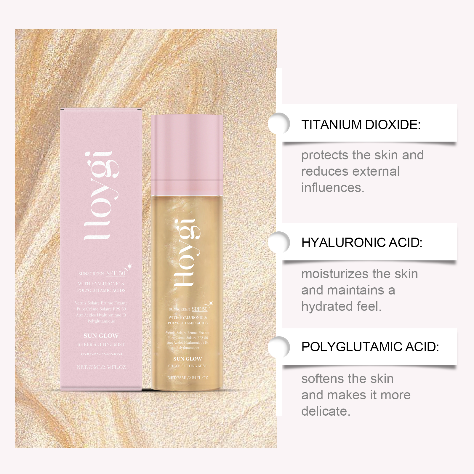 Hoygi Matte Setting Spray Long - Makeup Fixing Mist 评论和价格