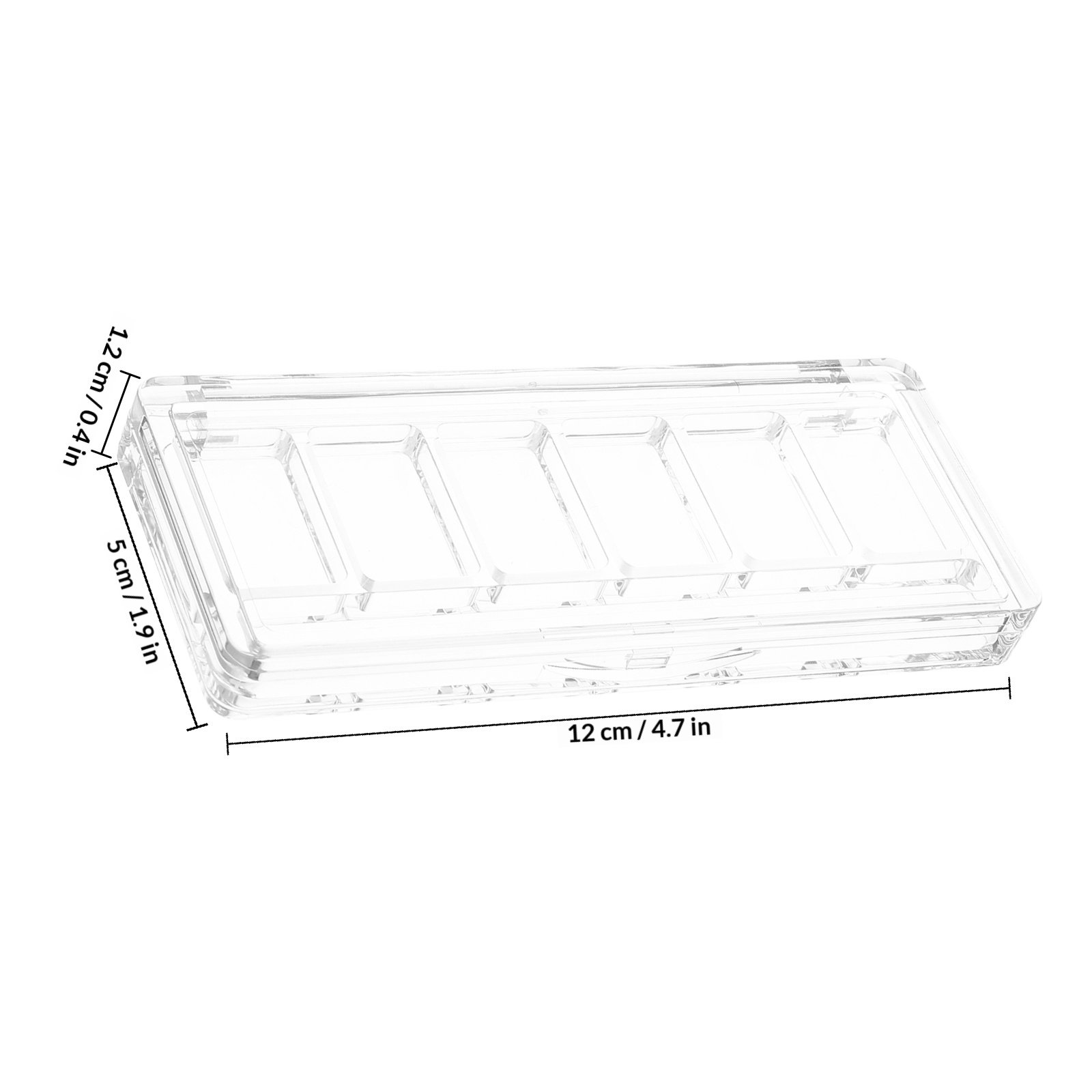 Empty Clear Plastic Eyeshadow  - Eyeshadow Palette 评论和价格