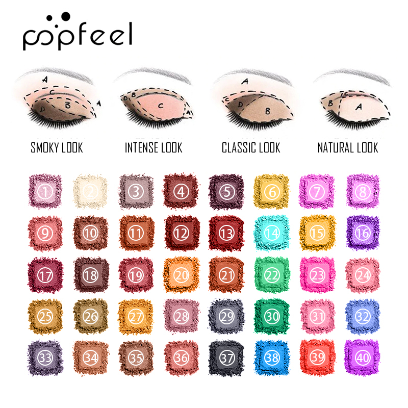 POPFEEL Color Studio Eyeshadow - Beauty Makeup Palette 评论和价格