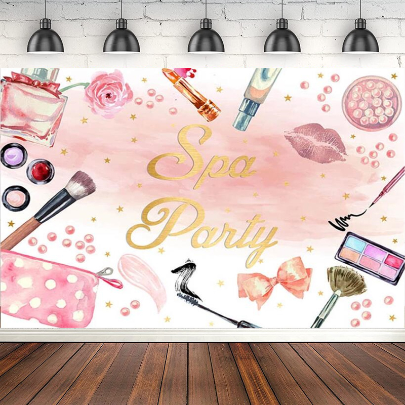 Photography Backdrop Pink Beau - Beauty Makeup Girl Photo 评论和价格