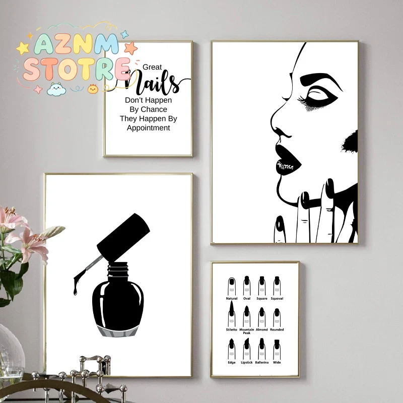 Nail Salon Quotes Makeup Wall  - Beauty Of Makeup Quotes 评论和价格