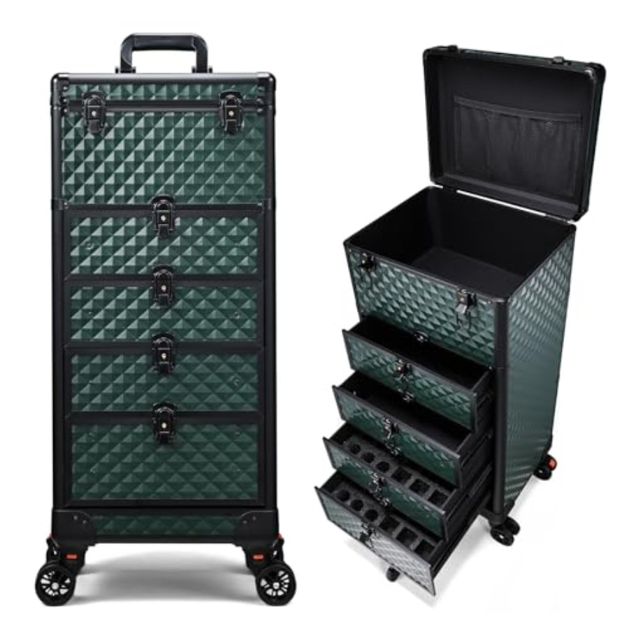 Nail Salon Cart with 4 Drawers - Makeup And Beauty 评论和价格