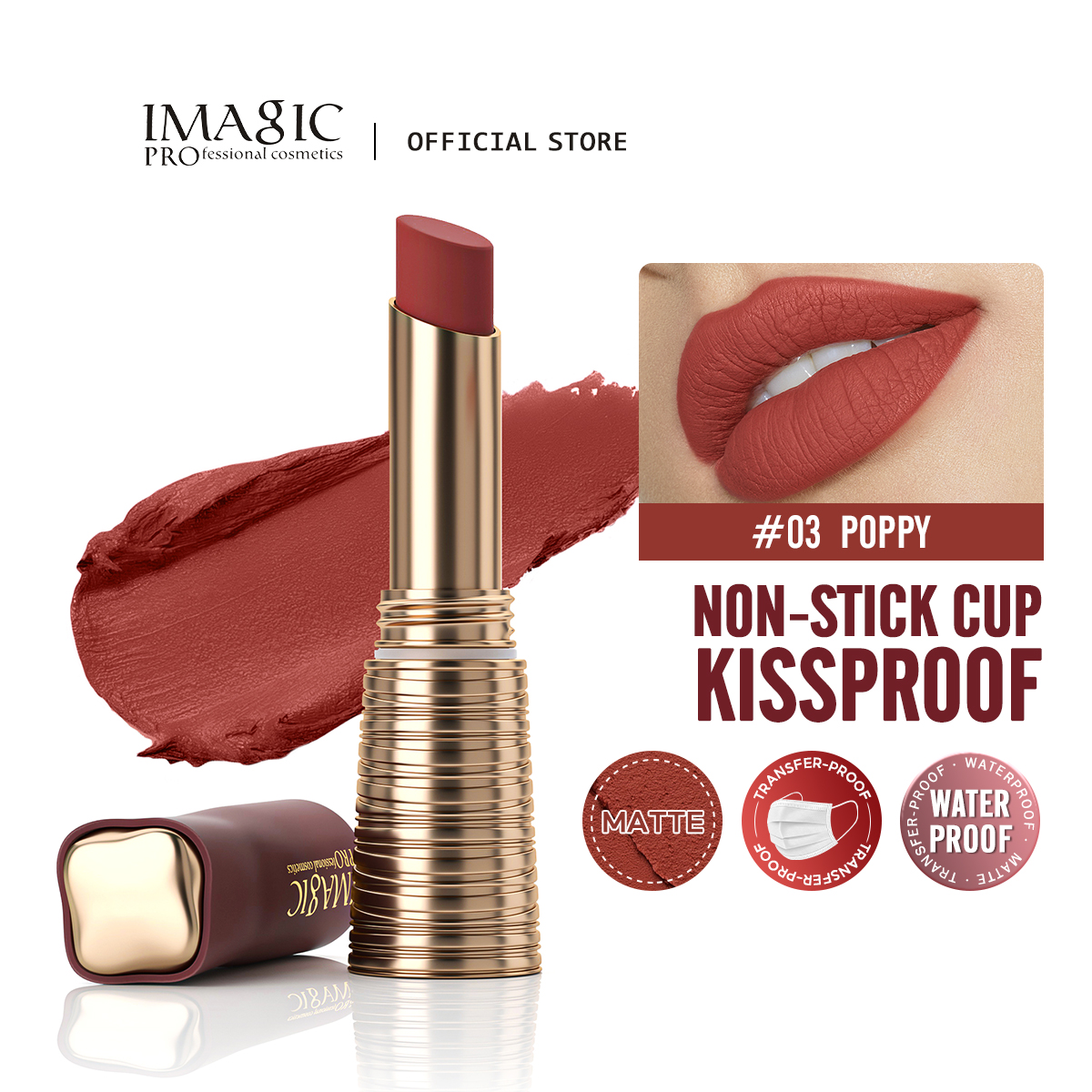 IMAGIC Matte Lipstick Long Las - Beauty Makeup Images 评论和价格