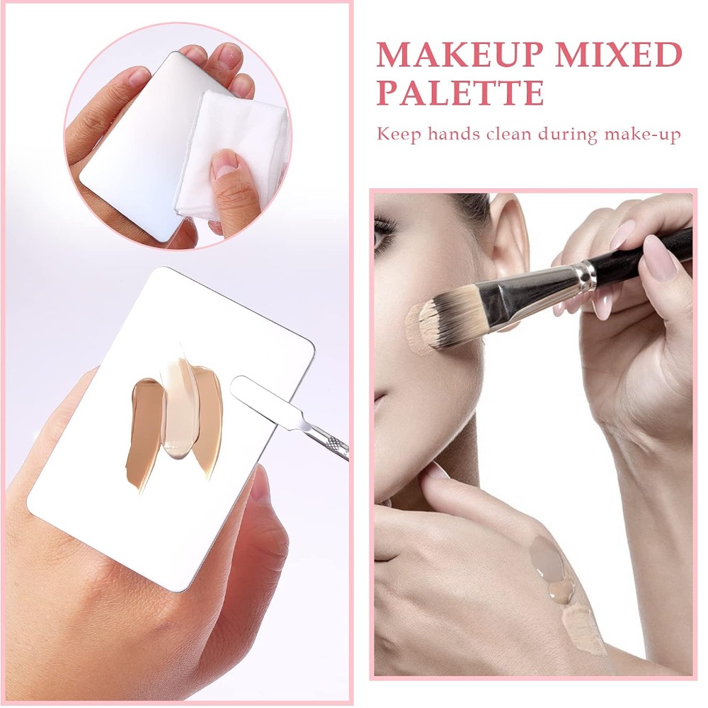 Stainless Steel Makeup Mixing  - Eyeshadow Palette 评论和价格