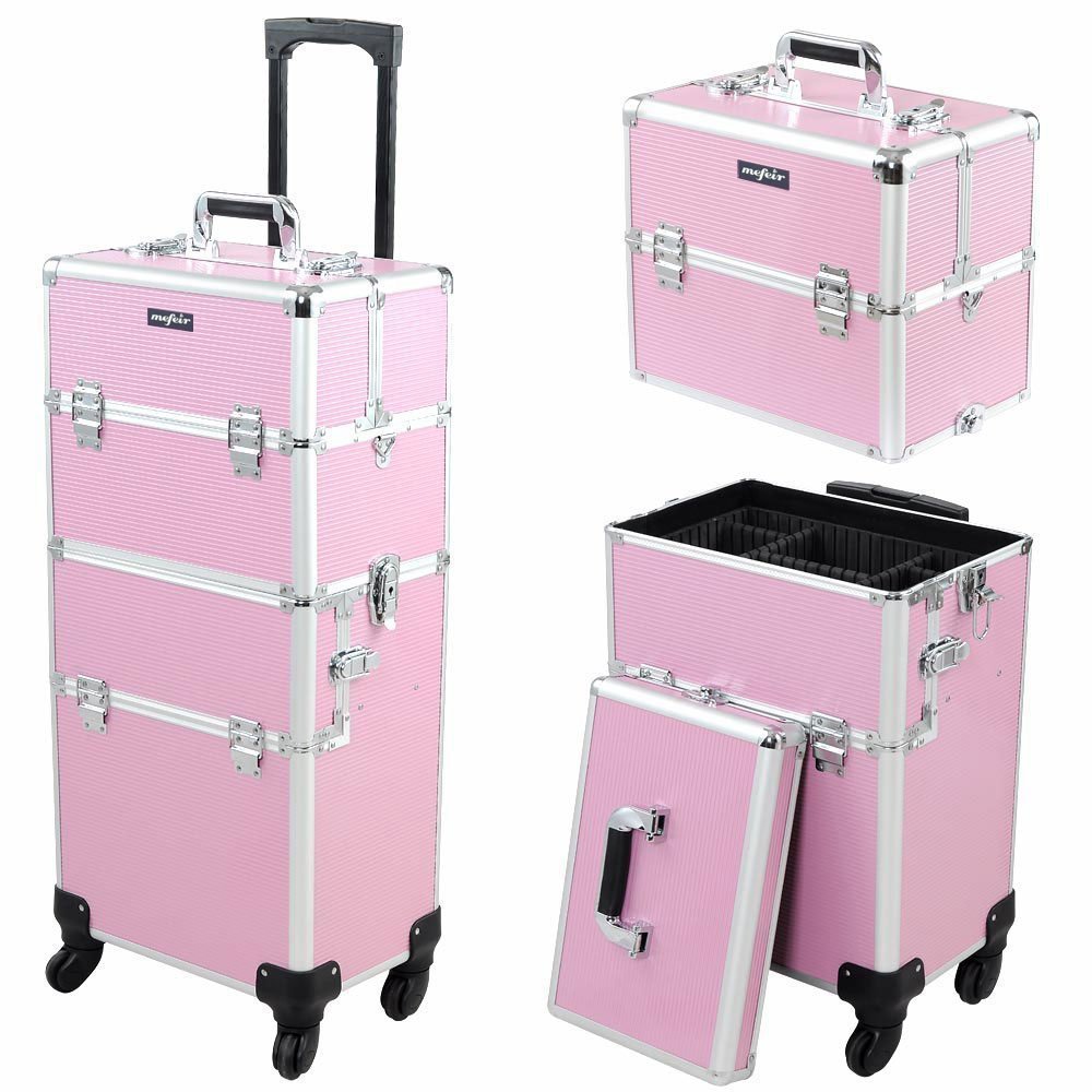 2-in-1 Rolling Makeup Train Ca - Makeup And Beauty 评论和价格