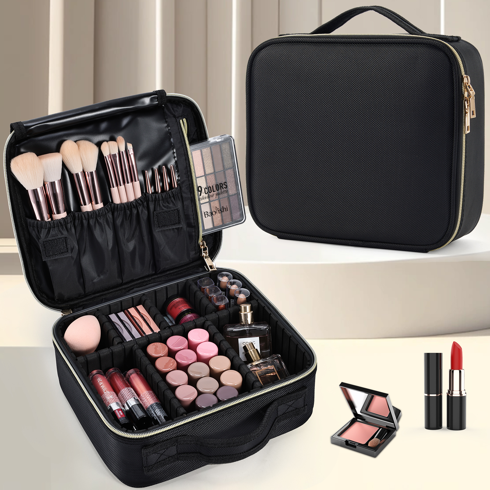 Cosmetic Case Makeup Bag Vanit - Makeup And Beauty 评论和价格