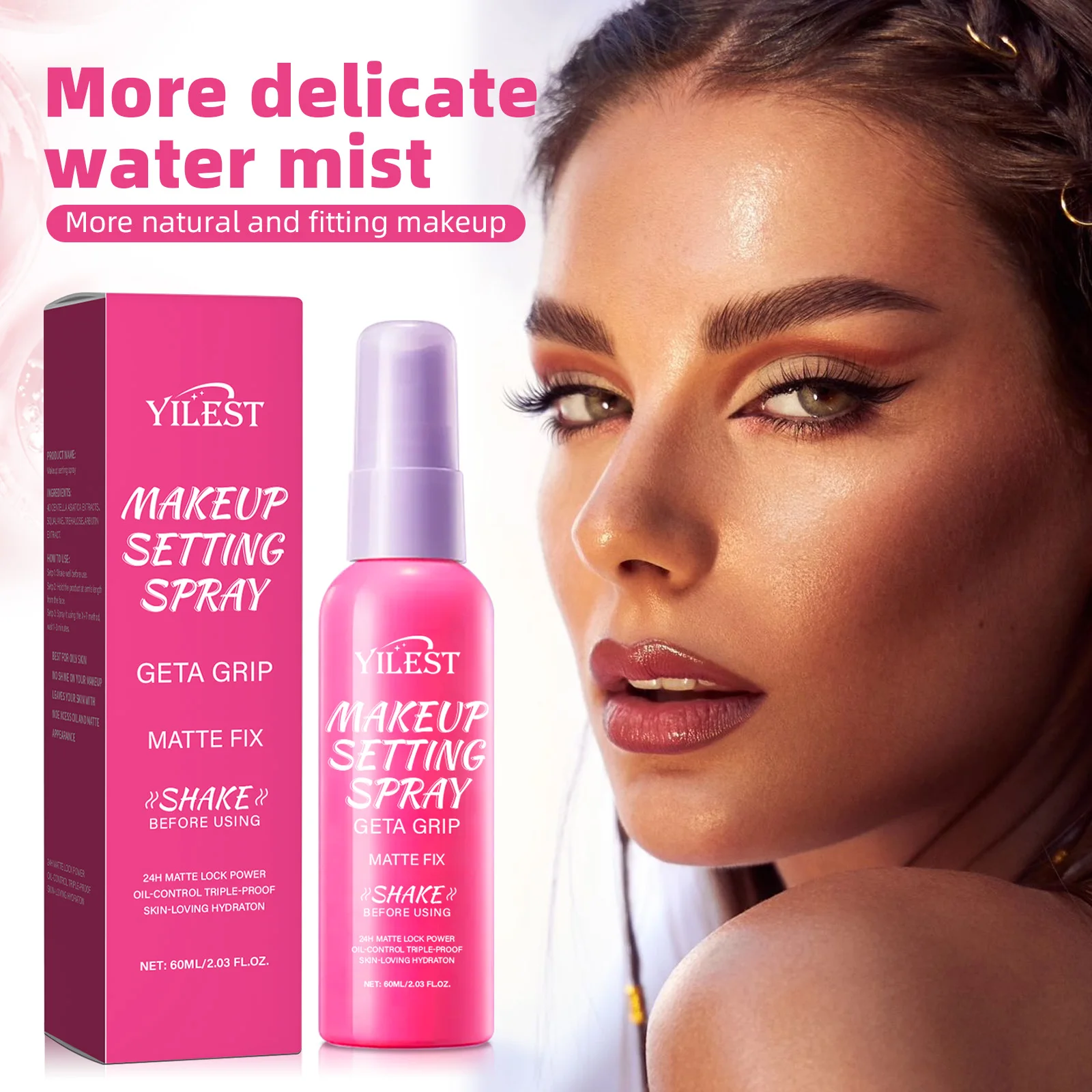 Matte Waterproof Setting Spray - Makeup Fixing Mist 评论和价格