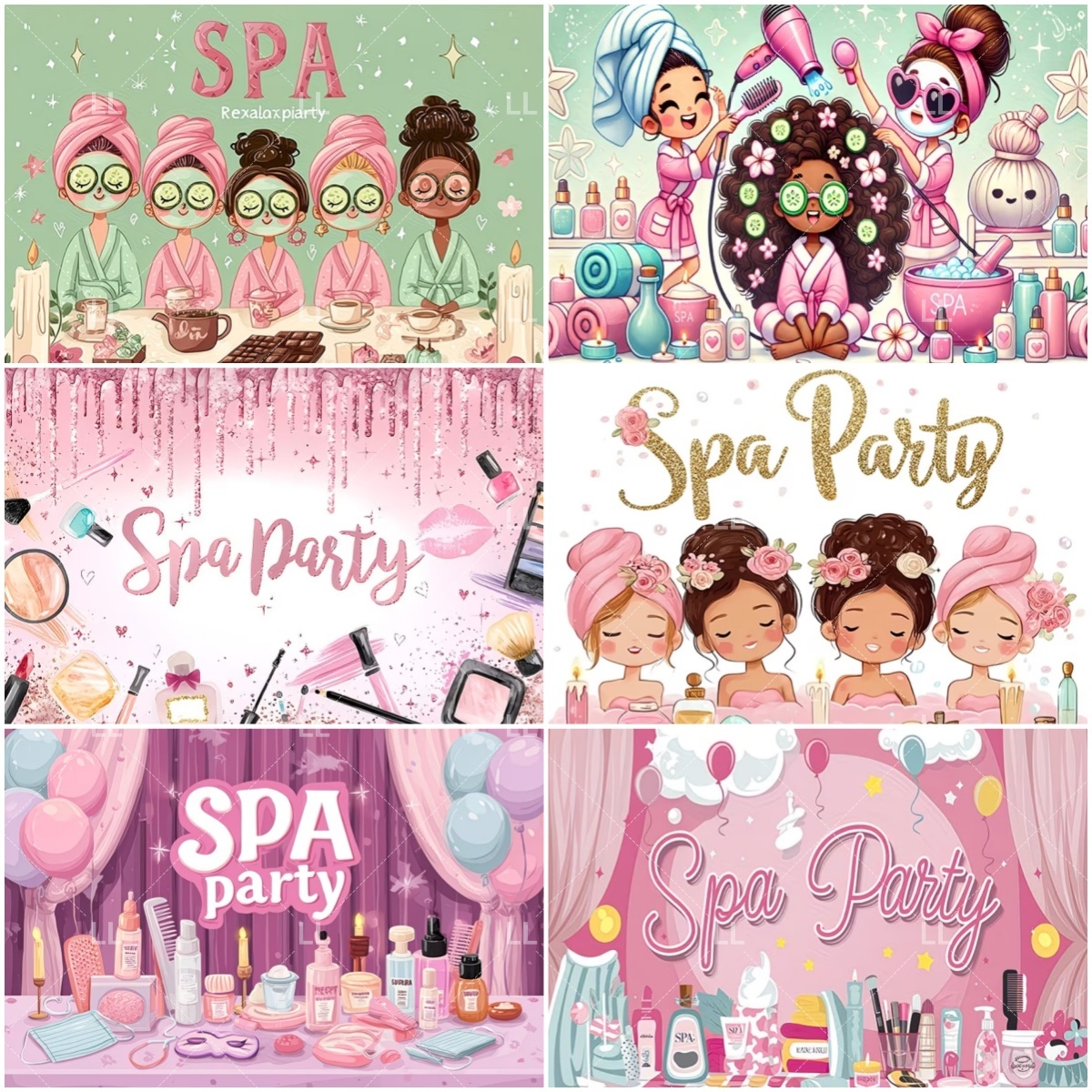 Pink Beauty Makeup Spa Backgro - Beauty Makeup Girl Photo 评论和价格