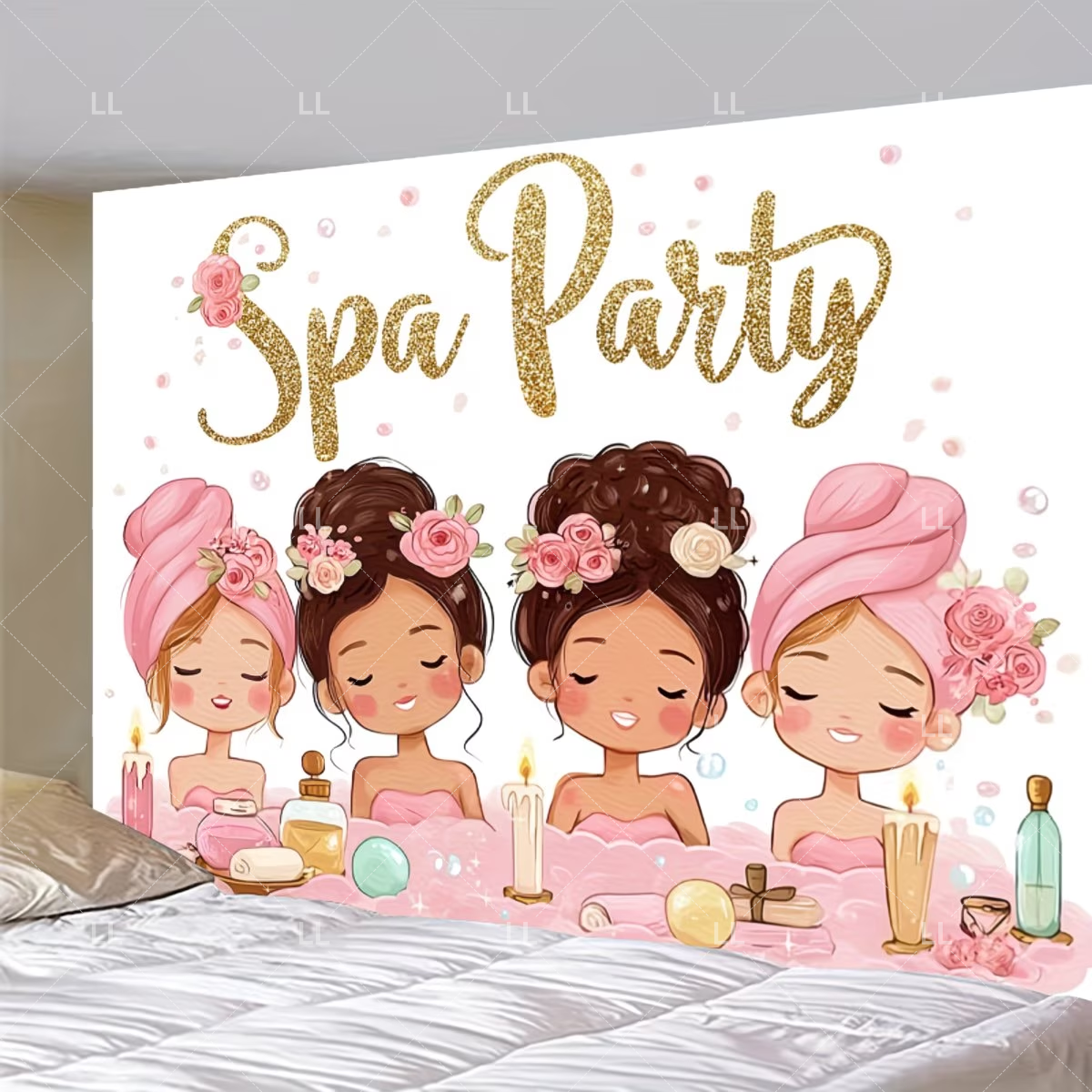 Pink Beauty Makeup Spa Backgro - Beauty Makeup Girl Photo 评论和价格