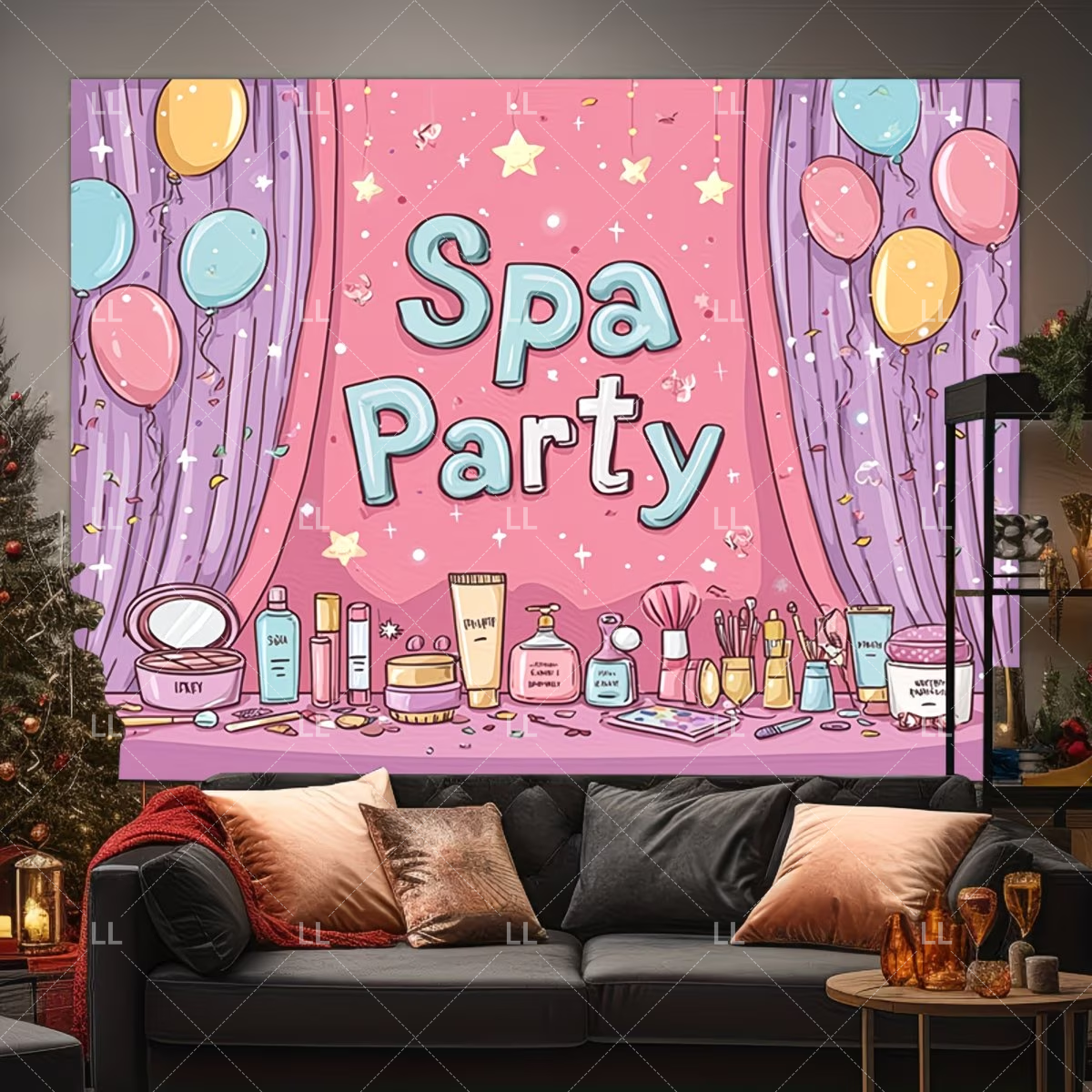 Pink Beauty Makeup Spa Backgro - Beauty Makeup Girl Photo 评论和价格