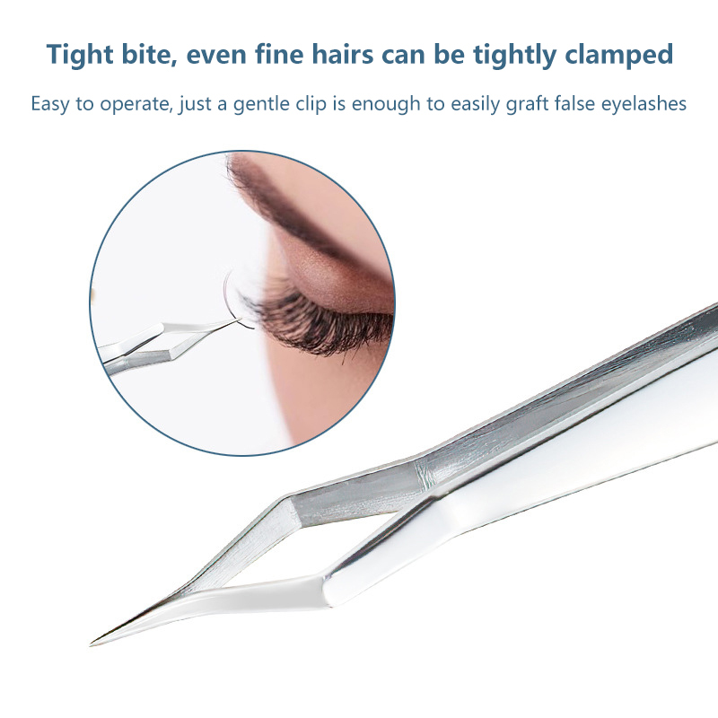 Lash Extension Tweezers Anti S - Beauty Makeup Tips 评论和价格