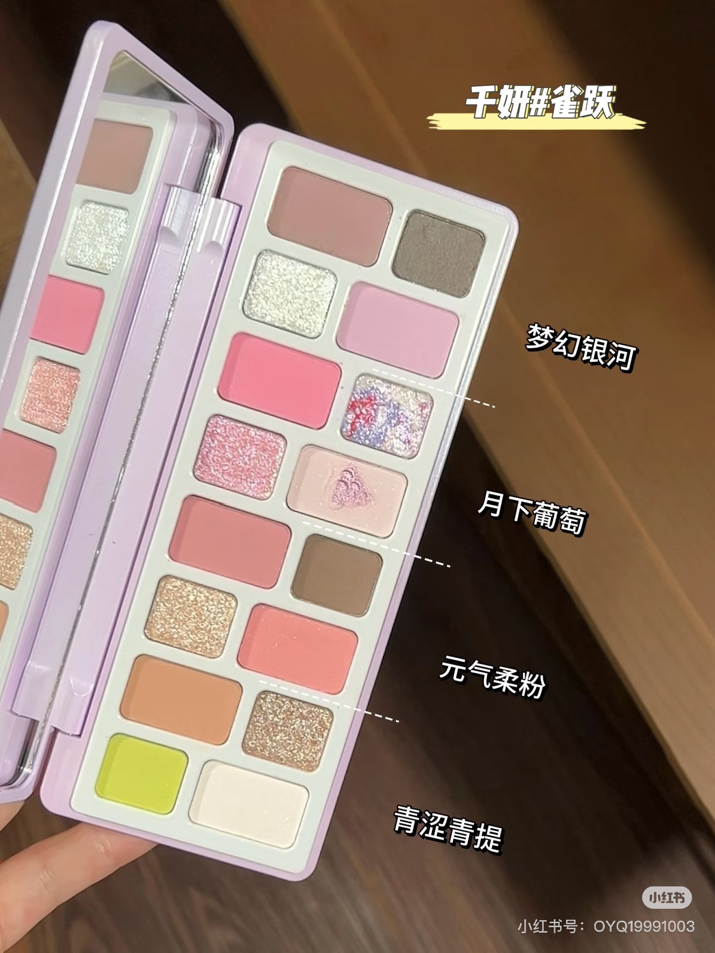Cheeryep QianYan 16 Colors Eye - Eyeshadow Palette 评论和价格