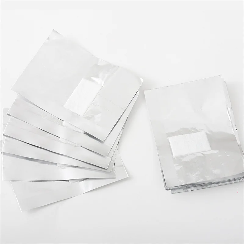 100Pcs Bag Aluminium Foil Nail - Gel Nail Polish 评论和价格