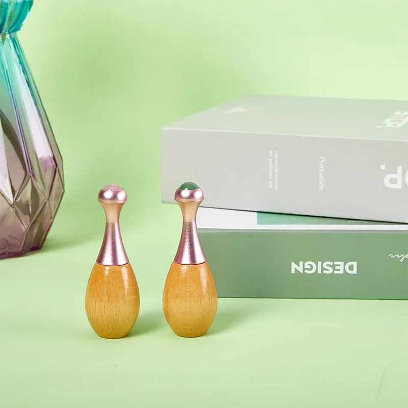 1pcs Gourd Shaped Natural Jade - Jade Roller Gua Sha 评论和价格